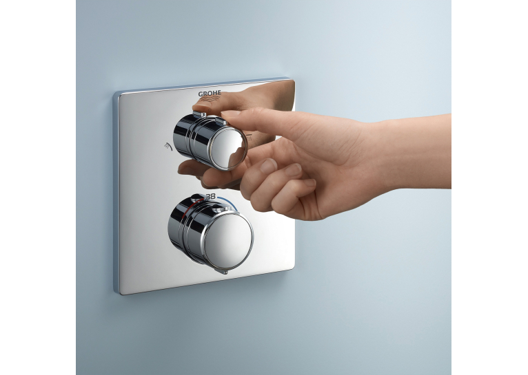 Душова система прихованого монтажу термостатична Grohe QuickFix Precision Grohtherm Cube 34882000
