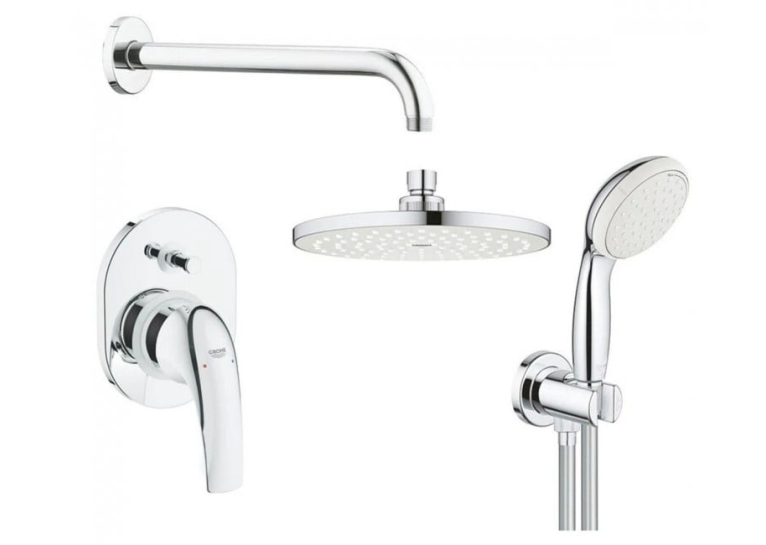 Душова система прихованого монтажу зі змішувачем Grohe BauCurve UA2904300L