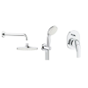 Душова система прихованого монтажу зі змішувачем Grohe BauCurve UA2904300L