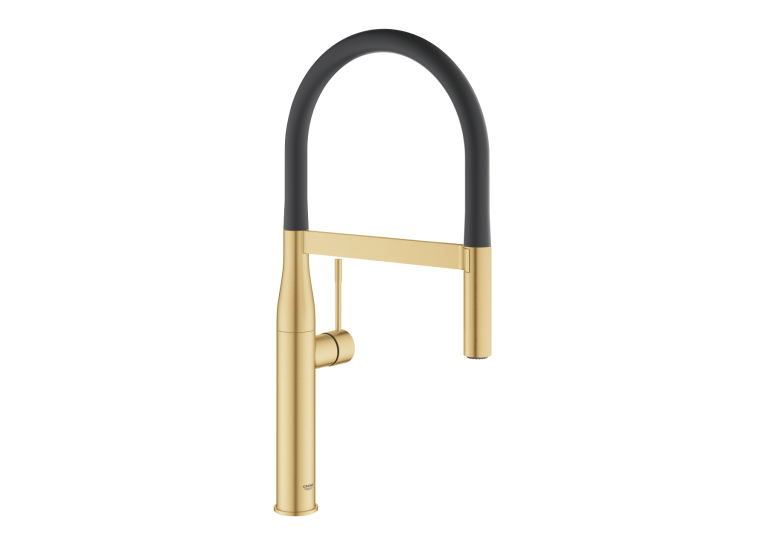 Одноважільний змішувач для миття Grohe Essence (30294GN0) Золото матове