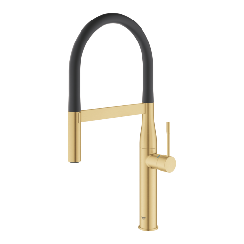 Одноважільний змішувач для миття Grohe Essence (30294GN0) Золото матове