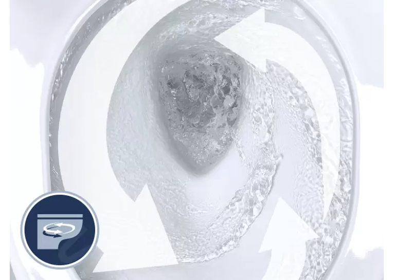 Унітаз підвісний укорочений Grohe Euro Ceramic 49см, змив Triple Vortex, покриття HyperClean 102486SH00 + Сидіння Grohe 102501SH00