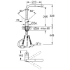 Набір для кухні Grohe мийка 31574GN1 + зміш. 30274GN0 + дозатор 40535GN0, прохолодний схід сонця