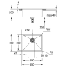 Кухонна мийка Grohe Sink K700U 31574SD1 Нержавеющая сталь матовая