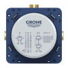 Душова система прихованого монтажу з виливом Grohe Grohtherm SmartControl KIT34862AL0UA Графит матовий