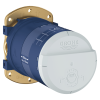 Душова система прихованого монтажу з виливом Grohe Grohtherm SmartControl KIT34862AL0UA Графит матовий