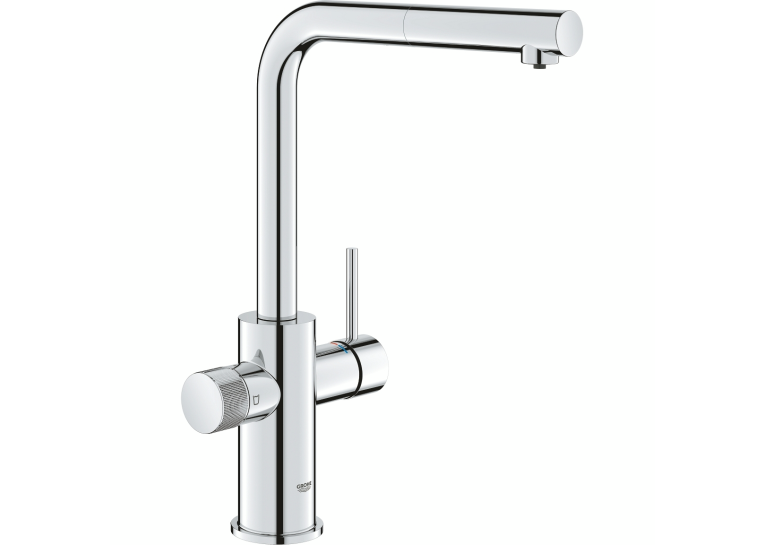 Комплект для фильтрации воды по технологии обратного осмоса Ecosoft Standard + Grohe  Blue Pure Minta (MO55030601)