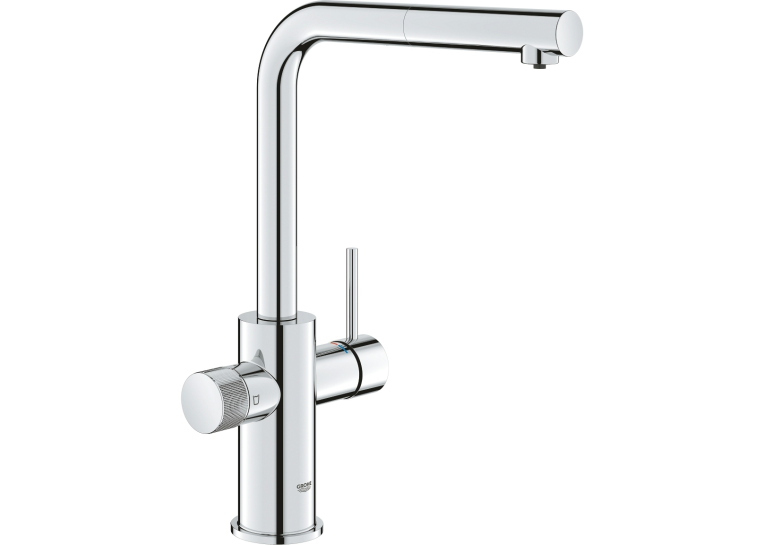 Комплект для фільтрації води за технологією зворотного осмосу Ecosoft Standard +Grohe  Blue Pure Minta (MO55030601)