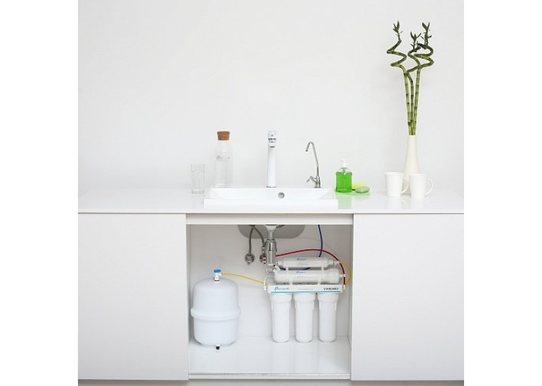 Комплект для фільтрації води за технологією зворотного осмосу Ecosoft Standard +Grohe  Blue Pure StartCurve (MO55030592)