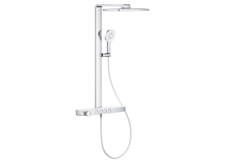 Душова система GROHE SPA Rainshower Aqua Pure з термостатом для настінного монтажу, хром (1009620000)