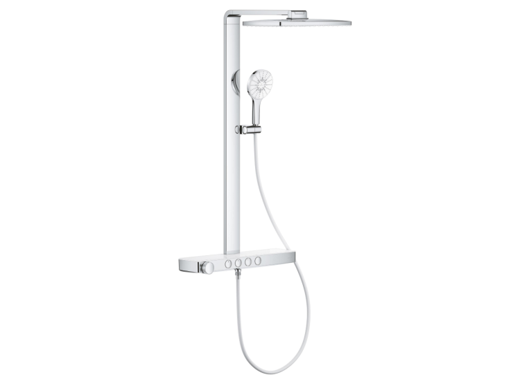 Душова система GROHE SPA Rainshower Aqua Pure з термостатом для настінного монтажу, хром (1009620000)