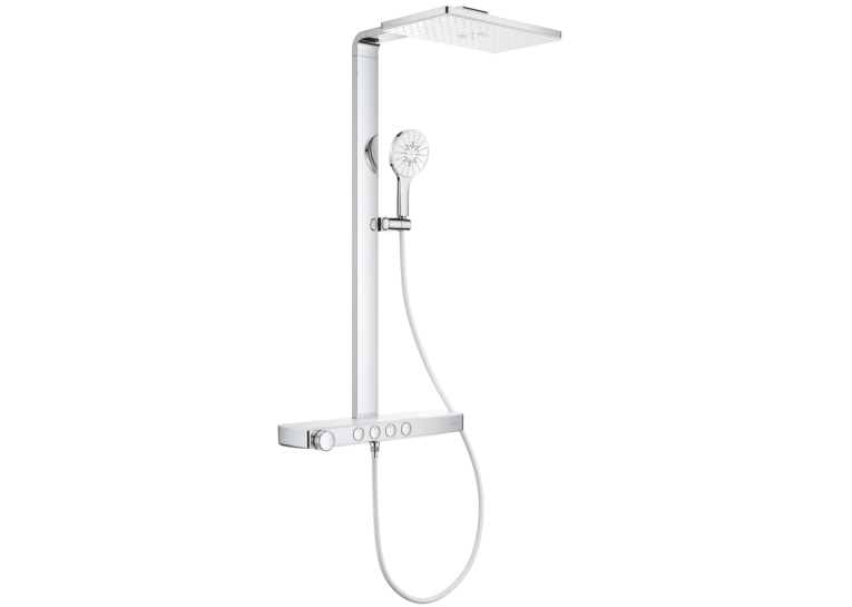Душова система GROHE SPA Rainshower Aqua Pure з термостатом для настінного монтажу, хром (1009620000)