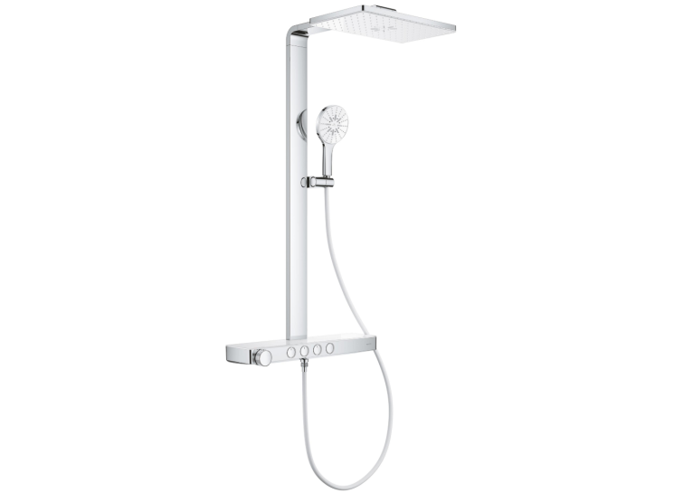 Душова система GROHE SPA Rainshower Aqua Pure з термостатом для настінного монтажу, хром (1009620000)