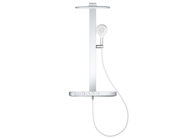Душова система GROHE SPA Rainshower Aqua Pure з термостатом для настінного монтажу, хром (1009620000)