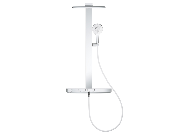 Душова система GROHE SPA Rainshower Aqua Pure з термостатом для настінного монтажу, хром (1009620000)
