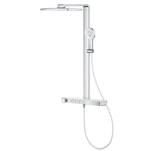 Душевая система GROHE SPA Rainshower Aqua Pure с термостатом для настенного монтажа, хром (1009620000)