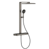 Душевая система GROHE SPA Rainshower Aqua Pure с термостатом для настенного монтажа, Графит Матовый (100962AL00)