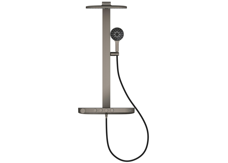 Душевая система GROHE SPA Rainshower Aqua Pure с термостатом для настенного монтажа, Графит Матовый (100962AL00)