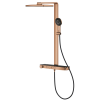 Душевая система GROHE SPA Rainshower Aqua Pure с термостатом для настенного монтажа, Медь (100962DA00)