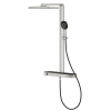 Душова система GROHE SPA Rainshower Aqua Pure з термостатом для настінного монтажу, Суперсталь (100962DC00)