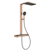 Душова система GROHE SPA Rainshower Aqua Pure з термостатом для настінного монтажу, Мідь Матова (100962DL00)