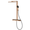Душова система GROHE SPA Rainshower Aqua Pure з термостатом для настінного монтажу, Мідь Матова (100962DL00)