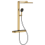 Душова система GROHE SPA Rainshower Aqua Pure з термостатом для настінного монтажу, золото матове (100962GL00)