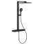 Душевая система GROHE SPA Rainshower Aqua Pure с термостатом для настенного монтажа, черный (100962KF00)