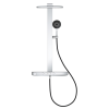 Душова система GROHE SPA Rainshower Aqua Pure з термостатом для настінного монтажу, хром/чорний (100962KI00)