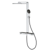 Душова система GROHE SPA Rainshower Aqua Pure з термостатом для настінного монтажу, хром/чорний (100962KI00)