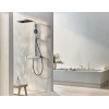 Душова система GROHE SPA Rainshower Aqua Pure з термостатом для настінного монтажу, хром/чорний (100962KI00)