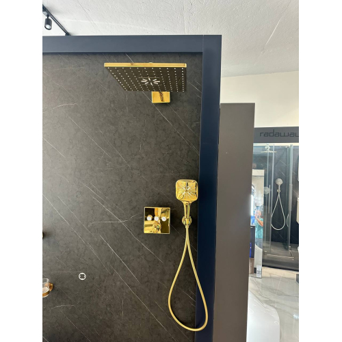 Душева система прихованого монтажу Grohe SmartActive 310 Cube, Grohtherm SmartControl 34864GL0 Золото