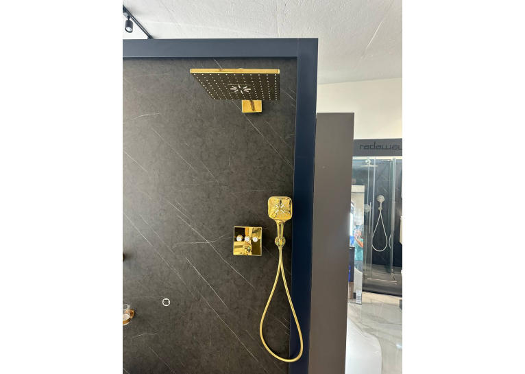 Душева система прихованого монтажу Grohe SmartActive 310 Cube, Grohtherm SmartControl 34864GL0 Золото