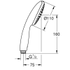 Ручний душ GROHE New Tempesta 110, 27852003