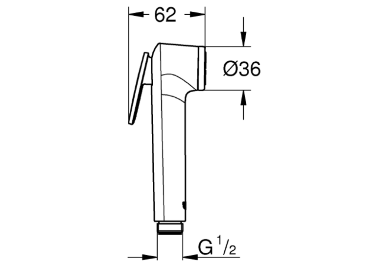 Набір гігієнічного душа GROHE BauClassic UA11104802