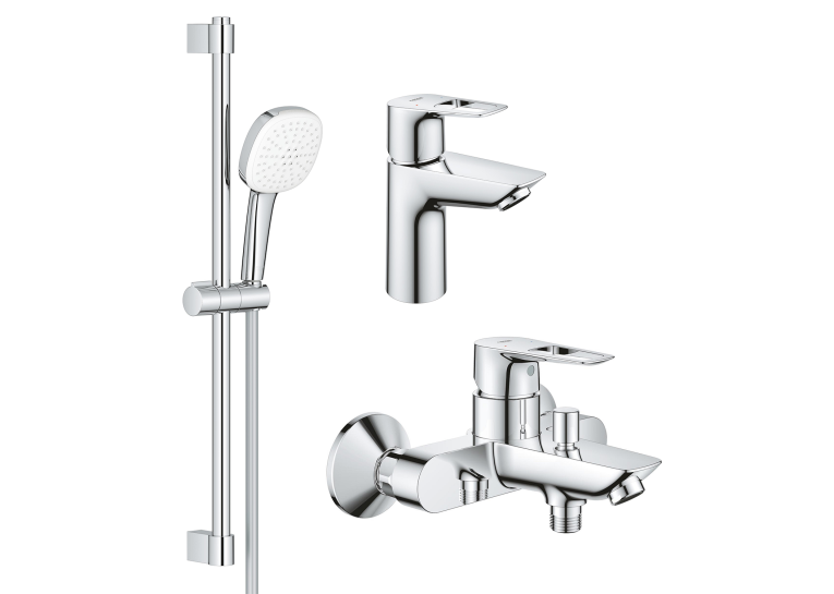 Комплект змішувачів для ванної кімнати 3 в 1 Grohe BauLoop New UA123214S1