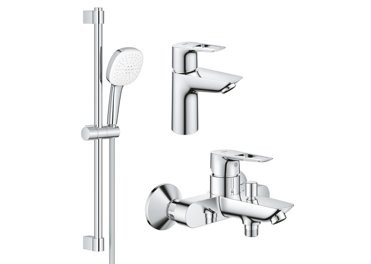 Комплект змішувачів для ванної кімнати 3 в 1 Grohe BauLoop New UA123214S1