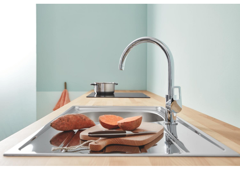 Комплект змішувачів з кухонним змішувачем GROHE Bau Loop 4 в 1 UA123225K3