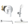 Душевая система скрытого монтажа Grohe Eurosmart з New Tempesta 250 UA25183004U