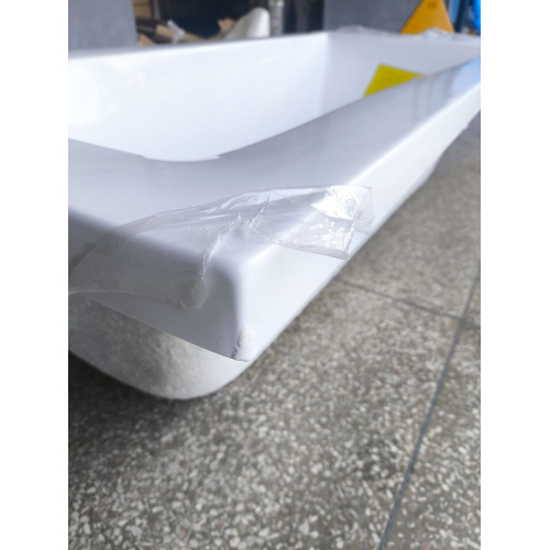 Чеська ванна прямокутна акрилова HES INDIGO 170x70 CZ з ніжками HIN17070W (Пошкоджені два кути на стороні перелива)