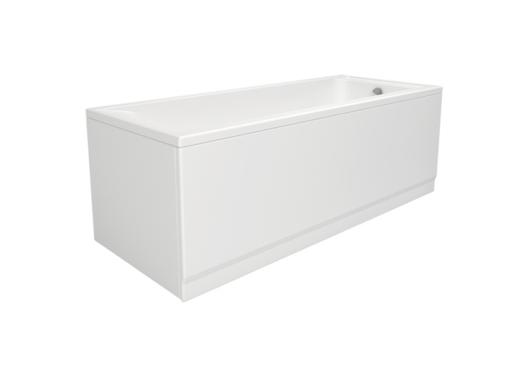 Чеська ванна прямокутна акрилова HES ONE 170x75 CZ з ніжками HON17075W