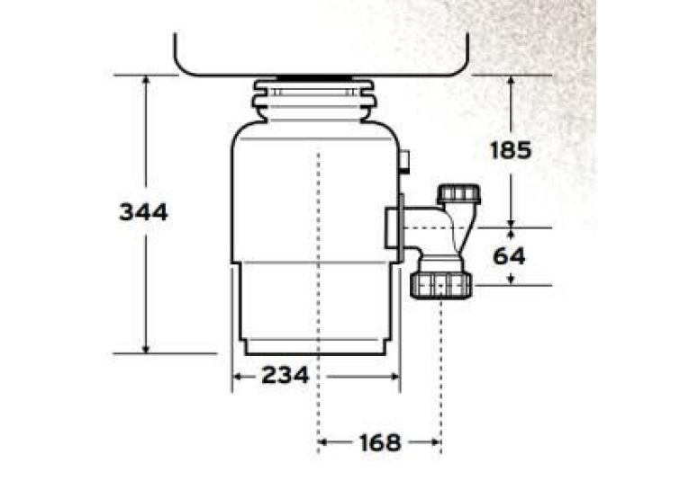 Подрібнювач харчових відходів IN-SINK-ERATOR Evolution 250