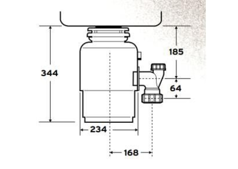 Подрібнювач харчових відходів IN-SINK-ERATOR Evolution 250