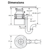Подрібнювач харчових відходів IN-SINK-ERATOR Standart 460