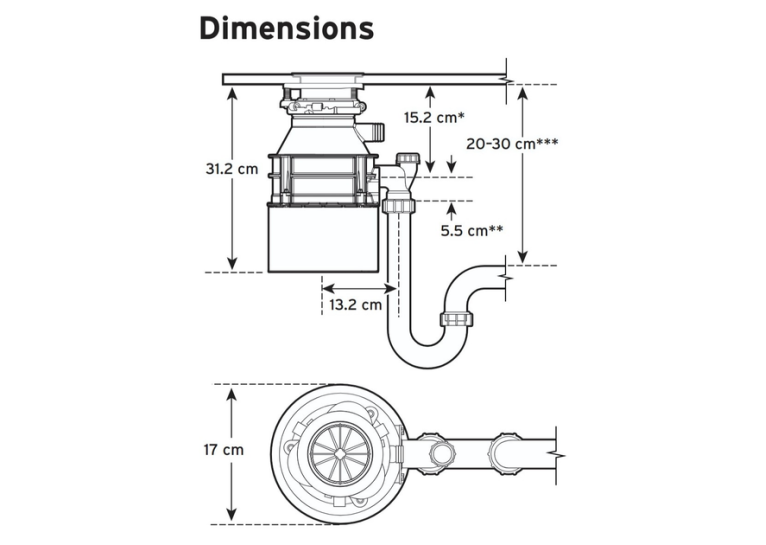Измельчитель пищевых отходов IN-SINK-ERATOR Standart 460