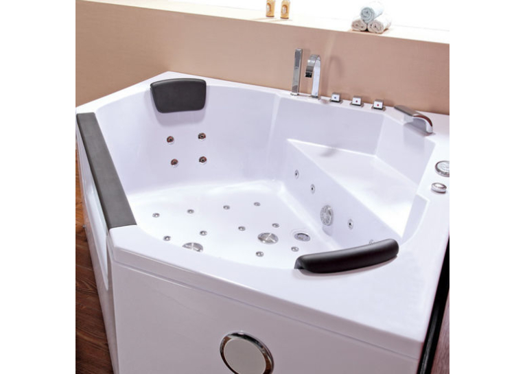  Ванна IRIS TLP-643 кутова з гідро та аеромасажем 155*155*65 см
