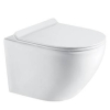 Унитаз подвесной Koller Pool ROUND безободковый с сидением дюропласт soft-close RN-0520-RQ 