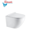 Унитаз подвесной Koller Pool ROUND безободковый с сидением дюропласт soft-close RN-0520-RQ 