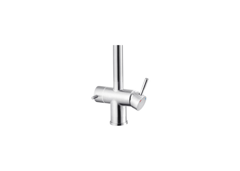 Змішувач для кухні з підключенням до фільтру Kroner KRP Edelstahl Klassisch - ESG03815GRA