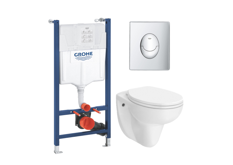 Комплект унітазу з інсталяцією 4 в 1 Grohe Solido Start UA38971964A